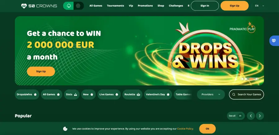 50 crowns casino withdrawal